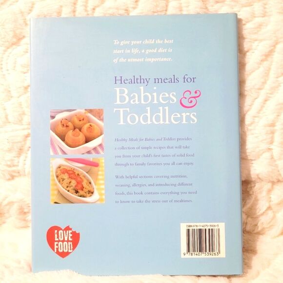Healthy Meals for Babies and Toddlers Hardcover Cookbook - Picture 2 of 8